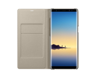 ETUI LED View Cover do Samsung Galaxy Note 8 zlote - 377865 - zdjęcie 3